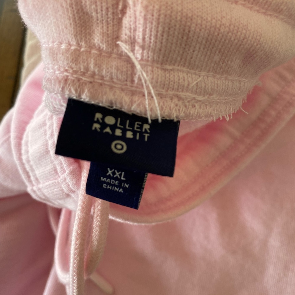 Roller Rabbit Pink Sweatpants - Picture 4 of 5